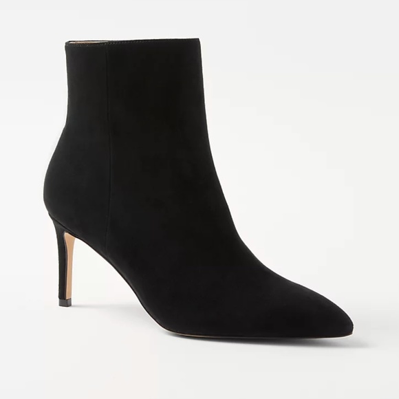 Barely worn! Soft suede stiletto booties! - Picture 3 of 4